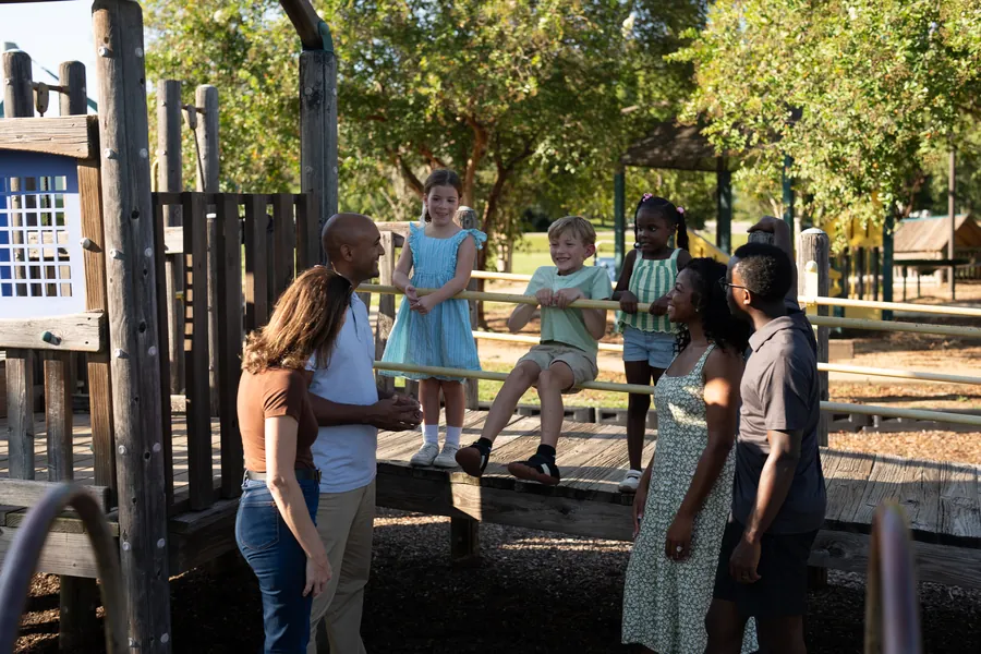 Shomari Figures with community members, photo 20 of 39